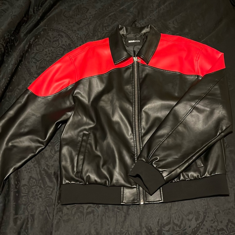 Leather jacket